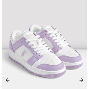 Women’s Bloch White and Lavender Sneakers